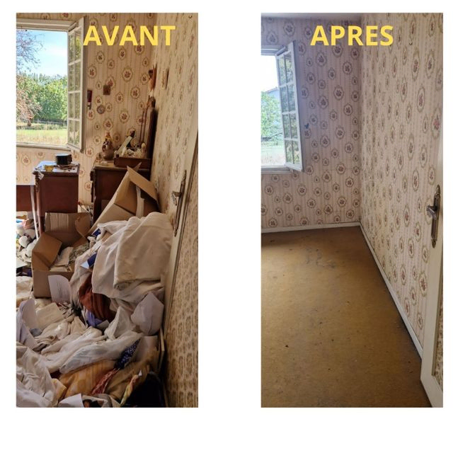 avant / après débarras